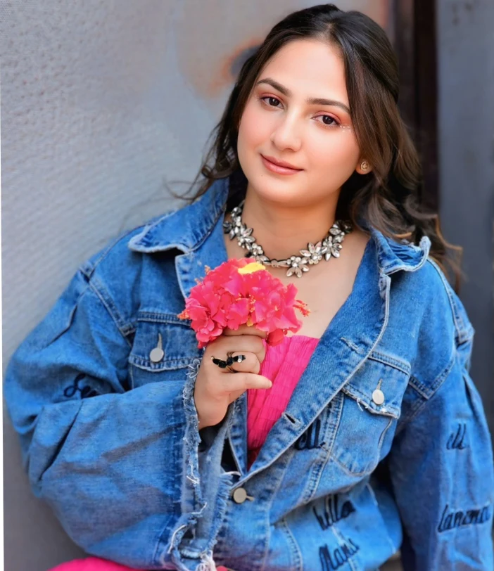 Shivali Rajput, founder of Tara Spa Studio & Academy, wearing a blue denim jacket